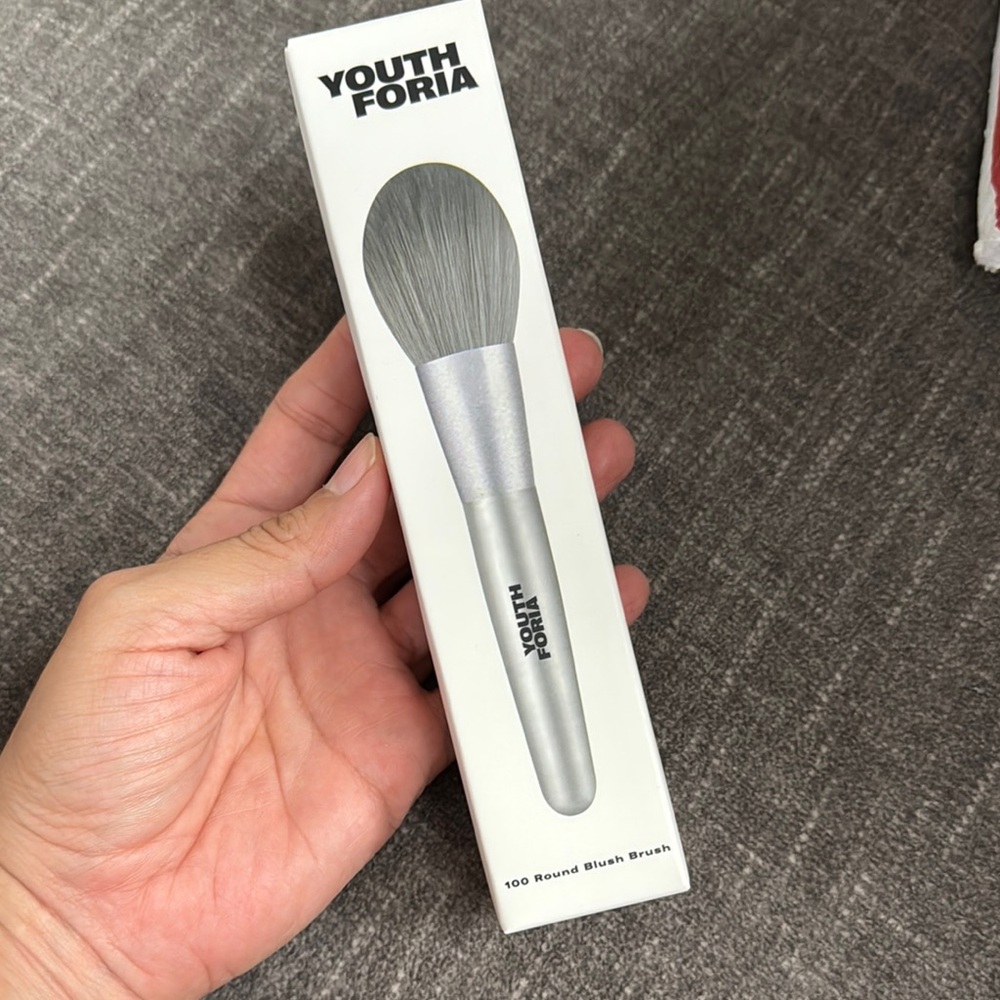Silver Makeup Brush